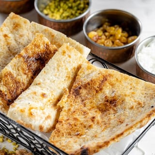 Sweet Nutty Naan